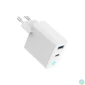 Kép 4/7 - Gembird 2-Port 65W USB Fast Charger White töltő