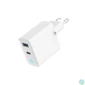 Kép 5/7 - Gembird 2-Port 65W USB Fast Charger White töltő