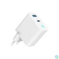 Kép 6/7 - Gembird 2-Port 65W USB Fast Charger White töltő