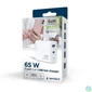 Kép 7/7 - Gembird 2-Port 65W USB Fast Charger White töltő