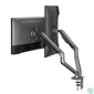 Kép 6/9 - Gembird MA-DA2-05 Desk mounted adjustable double monitor arm 17"-32" Space Grey