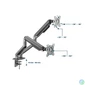 Kép 9/9 - Gembird MA-DA2-05 Desk mounted adjustable double monitor arm 17"-32" Space Grey