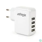 Kép 1/7 - Gembird EG-U4AC-02 Universal USB Charger White töltő