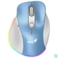 Kép 1/7 - Genius Ergo 9000S Pro Wireless mouse Light Blue egér