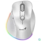 Kép 1/7 - Genius Ergo 9000S Pro Wireless mouse Pearl White egér