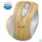 Kép 2/3 - Genius Ergo 9000S Pro Wireless Bluetooth Mouse Pine Wood egér
