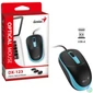Kép 5/5 - Genius DX-123 Wired Mouse Black/Blue egér