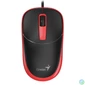 Kép 1/5 - Genius DX-123 Wired Mouse Black/Red egér
