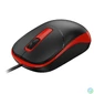 Kép 3/5 - Genius DX-123 Wired Mouse Black/Red egér