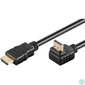 Kép 1/2 - Goobay HDMI-HDMI 5m Gold-plated Cable Black kábel
