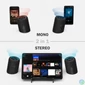 Kép 4/8 - Hama Twin 2.0 Bluetooth Speaker Black hangszóró
