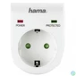 Kép 2/2 - Hama Túlfeszültségvédő 1DIN Fali White