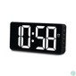 Kép 1/2 - Hama Bali Digital Alarm Clock with Temperature Display Night Mode Black hi-fi