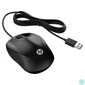 Kép 1/5 - HP Wired Mouse 1000 Black egér