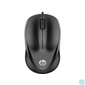 Kép 2/5 - HP Wired Mouse 1000 Black egér