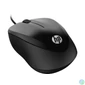 Kép 3/5 - HP Wired Mouse 1000 Black egér