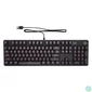 Kép 2/5 - HP Pavilion 550 Wired Gamer RGB Red Mechanical Keyboard Black US billentyűzet