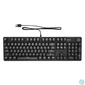 Kép 3/5 - HP Pavilion 550 Wired Gamer RGB Red Mechanical Keyboard Black US billentyűzet