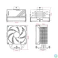 Kép 7/7 - ID-COOLING FROZN A410 ARGB