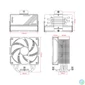 Kép 6/7 - ID-COOLING FROZN A410 ARGB WHITE