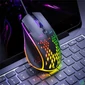Kép 1/3 - iMICE T97 RGB Gaming Mouse Black egér