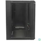 Kép 4/7 - Intellinet 19" 6U Falra szerelhető Rackszekrény Black