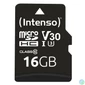 Kép 3/4 - Intenso 16GB MicroSDXC UHS-I Professional Class 10 U3 V30 + adapterrel memóriakártya