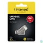 Kép 3/3 - Intenso 64GB cMobile Line USB3.2 Silver pendrive