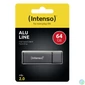 Kép 2/3 - Intenso 64GB Alu-Line USB2.0 Antracite pendrive