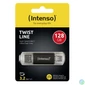 Kép 3/3 - Intenso 128GB Twist Line USB3.2 Black pendrive