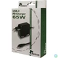 Kép 2/3 - Inter-Tech Argus PD-2065 USB-C 65W PD Charger Black töltő