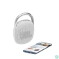 Kép 6/7 - JBL Clip4 Bluetooth Ultra-portable Waterproof Speaker White hangszóró