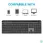 Kép 2/8 - JLab Epic Wireless Bluetooth Keyboard Black US billentyűzet