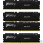 Kép 1/6 - Kingston 128GB 5600Mhz Kit(4x32GB) Fury Beast Black memória