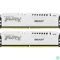 Kép 1/4 - Kingston 32GB DDR5 5200MHz Kit(2x16GB) Fury Beast White memória