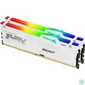 Kép 2/4 - Kingston 32GB DDR5 6000MHz Kit(2x16GB) Fury Beast RGB White memória