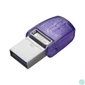 Kép 2/3 - Kingston 128GB DT microDuo 3C USB3.2 Silver/Purple pendrive