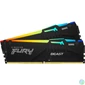 Kép 3/3 - Kingston 16GB DDR5 5600MHz Kit(2x8GB) Fury Beast RGB Black memória