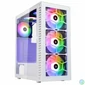 Kép 1/6 - Kolink Observatory HF Glass ARGB Tempered Glass White gépház
