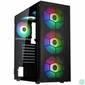 Kép 1/10 - Kolink Observatory HF Mesh Glass ARGB Tempered Glass Black gépház