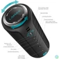 Kép 7/7 - Lamax Sounder2 Max Bluetooth Speaker Black hangszóró