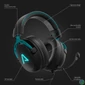 Kép 3/5 - Lamax Heroes Defender 1 Gamer Headset Black