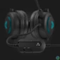 Kép 11/13 - Lamax Heroes General 1 Gamer Headset Black