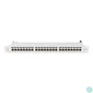 Kép 1/5 - Lanberg 24-port Patch Panel 1U Grey