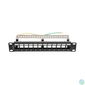 Kép 4/5 - Lanberg 12-port Patch Panel 1U Black