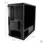 Kép 8/19 - LC Power 2016MB Black gépház