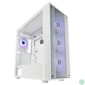 Kép 1/8 - LC Power LC-810W Bright Crawler X Tempered Glass White gépház
