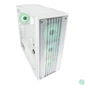 Kép 2/8 - LC Power LC-810W Bright Crawler X Tempered Glass White gépház