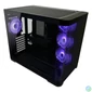 Kép 4/8 - LC Power Gaming 8001B Tempered Glass Pro-Storm Dark gépház