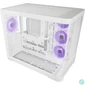 Kép 3/4 - LC Power Gaming 8001W Tempered Glass Pro-Storm Light gépház
